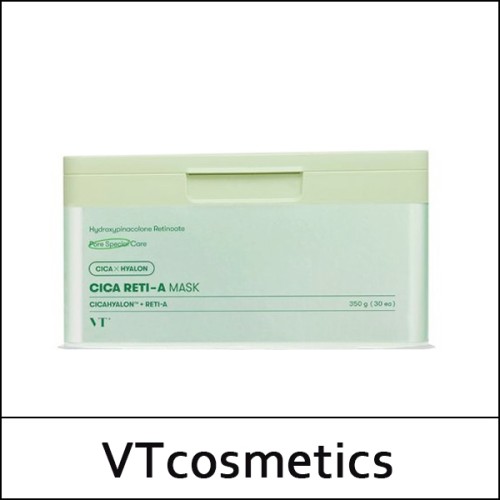 [VT Cosmetics] (bo) Cica Reti-A Mask 30ea(350g) / 941(531)50(3) / 15,600 won(R)