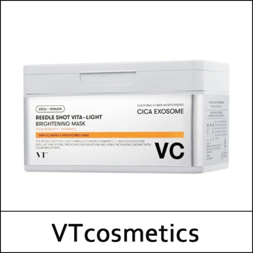 [VT Cosmetics] (bo) Reele Shot Vita-Light Brightening Mask 30ea(350g) / 341(31)50(3) / 15,200 won(R)