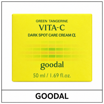 [GOODAL] ★ Sale 49% ★ (b) Green Tangerine Vita C Dark Spot Care Cream Alpha 50ml / New 2026 / Box 40 / 61150(8) / 24,000 won(8)