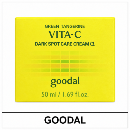 [GOODAL] ★ Sale 49% ★ (b) Green Tangerine Vita C Dark Spot Care Cream Alpha 50ml / New 2026 / Box 40 / 61150(8) / 24,000 won(8)