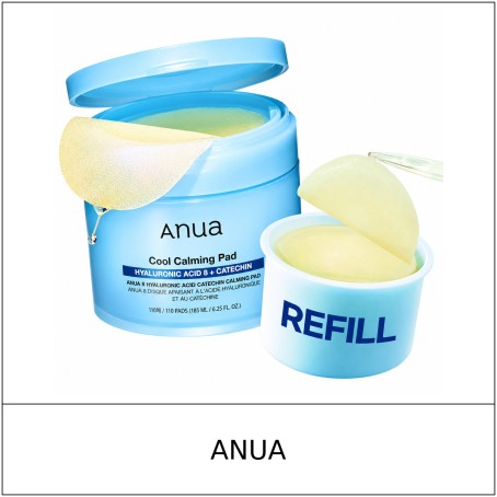 [ANUA] ★ Sale 5% ★ (oy) 8 Hyaluronic Acid Catechin Calming Pad 110 Pads + Refill 110 Pads / 50450(2) / 45,000 won()