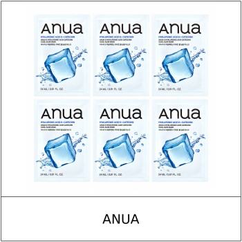[ANUA] ★ Sale 5% ★ (oy) 8 Hyaluronic Acid Catechin Cool Slim Mask 24ml x 6 Sheets (5+1) / 8150(6) / 20,000 won()