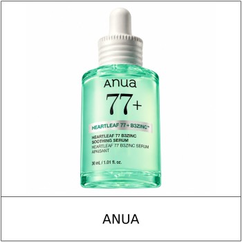 [ANUA] ★ Sale 5% ★ (oy) Heartleaf 77 B3 Zinc Soothing Serum 30ml / 88250(10) / 32,000 won()