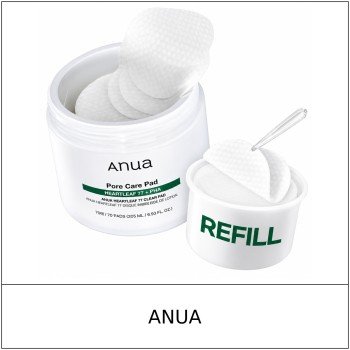 [ANUA] ★ Sale 5% ★ (oy) Heartleaf 77 Clear Pad 70 Pads + Refill 70 Pads / 50450(2) / 45,000 won()