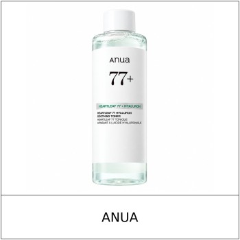 [ANUA] ★ Sale 5% ★ (oy) Heartleaf 77 Hyaluronic Acid Hydrating Soothing Toner 350ml / 57250(4) / 30,500 won()