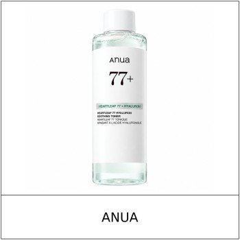 [ANUA] ★ Sale 5% ★ (oy) Heartleaf 77 Hyaluronic Acid Hydrating Soothing Toner 350ml / 57250(4) / 30,500 won()