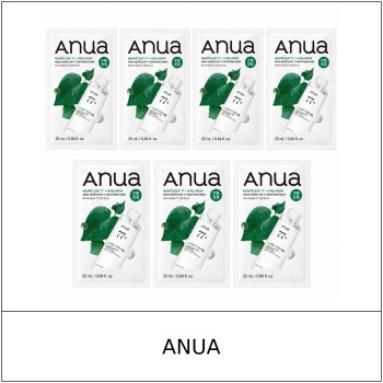[ANUA] ★ Sale 5% ★ (oy) Heartleaf 77 Soothing Mask 25ml x 7 Sheets (5+2) / 8150(5) / 20,000 won()