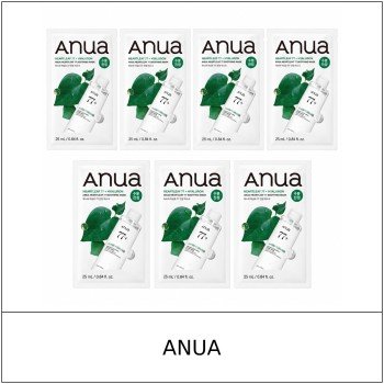 [ANUA] ★ Sale 5% ★ (oy) Heartleaf 77 Soothing Mask 25ml x 7 Sheets (5+2) / 8150(5) / 20,000 won()