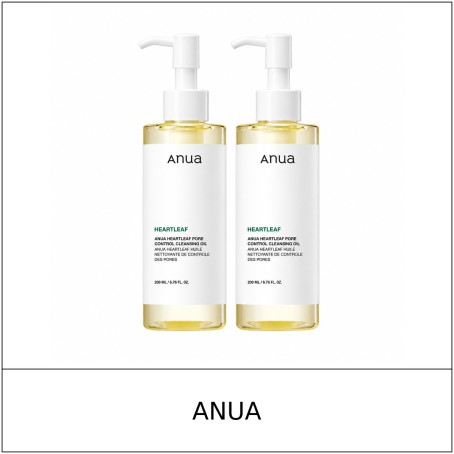 [ANUA] ★ Sale 5% ★ (oy) Heartleaf Pore Control Cleansing Oil 200ml x 2 / 6350(3) / 40,000 won()