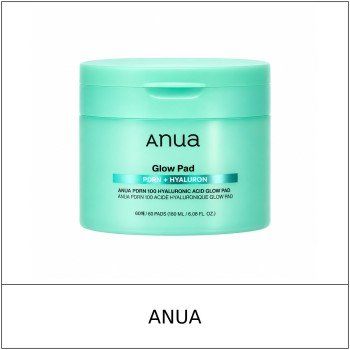 [ANUA] ★ Sale 5% ★ (oy) PDRN 100 Hyaluronic Acid Glow Pad 60 Pads (180ml) / 61250(4) / 24,000 won()