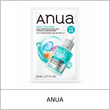 [ANUA] ★ Sale 5% ★ (oy) PDRN Hyaluronic Acid Capsule 100 Serum Mask 23ml (1 Sheet) / 6350(44) / 4,000 won()