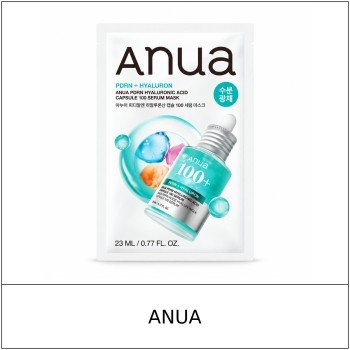 [ANUA] ★ Sale 5% ★ (oy) PDRN Hyaluronic Acid Capsule 100 Serum Mask 23ml (1 Sheet) / 6350(44) / 4,000 won()
