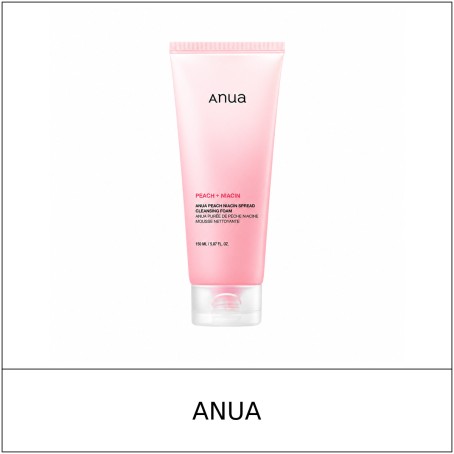 [ANUA] ★ Sale 5% ★ (oy) Peach Niacin Spread Cleansing Foam 150ml / 62150(7) / 14,000 won()