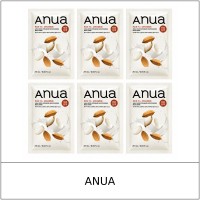 [ANUA] ★ Sale 5% ★ (oy) Rice Intensive Moisturizing Milk Mask 25ml x 6 Sheets (5+1) / 8150(6) / 20,000 won()