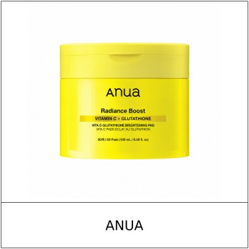 [ANUA] ★ Sale 5% ★ (oy) Vita C Glutathione Brightening Pad 60 Pads (180ml) / 61250(4) / 24,000 won()