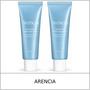 [ARENCIA] ★ Sale 5% ★ (oy) Deep Water Surge Sun Serum SPF50+ PA++++ Set 50ml x 2 (1+1) / 52250(8) / 25,000 won()