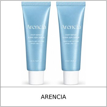[ARENCIA] ★ Sale 5% ★ (oy) Deep Water Surge Sun Serum SPF50+ PA++++ Set 50ml x 2 (1+1) / 52250(8) / 25,000 won()
