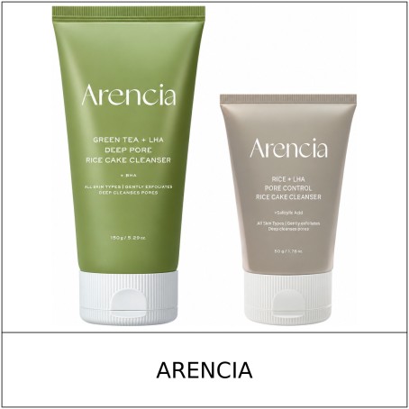 [ARENCIA] ★ Sale 5% ★ (oy) Green Tea LHA Deep Pore Cleanser Set 150g + Rice LHA Cleanser 50g / 25250(5) / 28,000 won()