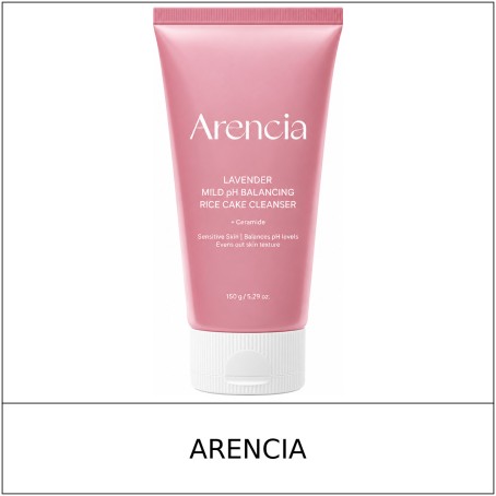 [ARENCIA] ★ Sale 5% ★ (oy) Lavender Mild pH Balancing Rice Cake Cleanser 150g / 25250(8) / 28,000 won()