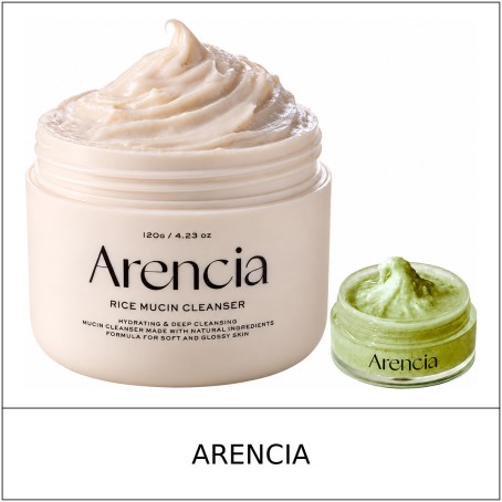 [ARENCIA] ★ Sale 5% ★ (oy) Rice Mucin Cleanser Set 120g + Fresh Green Cleanser 15g / 70250(6) / 23,000 won()