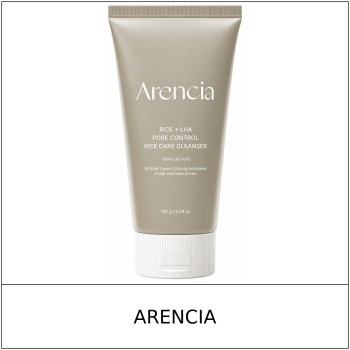 [ARENCIA] ★ Sale 5% ★ (oy) Rice + LHA Pore Control Rice Cake Cleanser 150g / 25250(8) / 28,000 won()