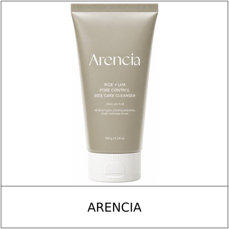 [ARENCIA] ★ Sale 5% ★ (oy) Rice + LHA Pore Control Rice Cake Cleanser 150g / 25250(8) / 28,000 won()