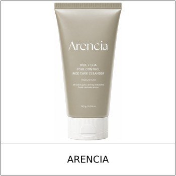 [ARENCIA] ★ Sale 5% ★ (oy) Rice + LHA Pore Control Rice Cake Cleanser 150g / 25250(8) / 28,000 won()
