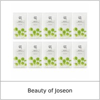 [Beauty of Joseon] ★ Sale 5% ★ (oy) Centella Asiatica Calming Mask 25ml x 10 Sheets / 52250(4) / 25,000 won()