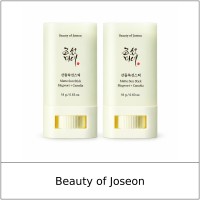 [Beauty of Joseon] ★ Sale 5% ★ (oy) Matte Sun Stick Mugwort + Camelia 18g x 2 / 7250(10) / 30,000 won()