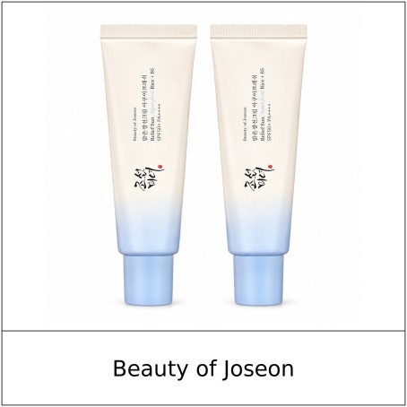[Beauty of Joseon] ★ Sale 5% ★ (oy) Relief Sun Aqua-Fresh Rice + B5 50ml x 2 / 7250(6) / 30,000 won()