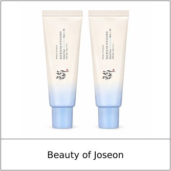 [Beauty of Joseon] ★ Sale 5% ★ (oy) Relief Sun Aqua-Fresh Rice + B5 50ml x 2 / 7250(6) / 30,000 won()