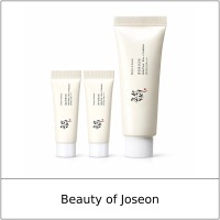 [Beauty of Joseon] ★ Sale 5% ★ (oy) Relief Sun Rice + Probiotics 50ml Set (+10ml x 2) / 8150(10) / 20,000 won()
