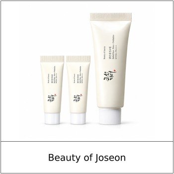 [Beauty of Joseon] ★ Sale 5% ★ (oy) Relief Sun Rice + Probiotics 50ml Set (+10ml x 2) / 8150(10) / 20,000 won()