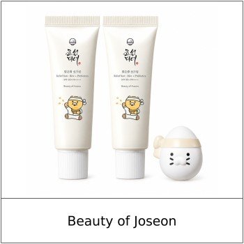 [Beauty of Joseon] ★ Sale 5% ★ (oy) Relief Sun Rice + Probiotics Chun-sik Set 50ml x 2 (+Stress Ball) / 7250(5) / 30,000 won()