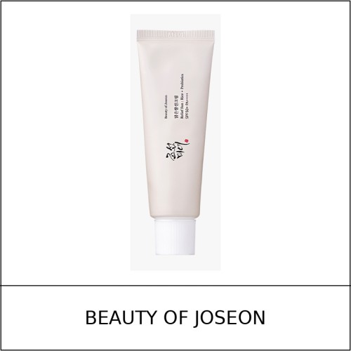 [Beauty of Joseon] ★ Sale 5% ★ (oy) Relief Sun : Rice + Probiotics 50mL / 18,000 won()
