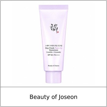 [Beauty of Joseon] ★ Sale 38% ★ (bo) Stay Fresh Tone-Up Sunscreen Centella + Ceramide Purple 50ml / 80150(16) / 18,000 won(16)