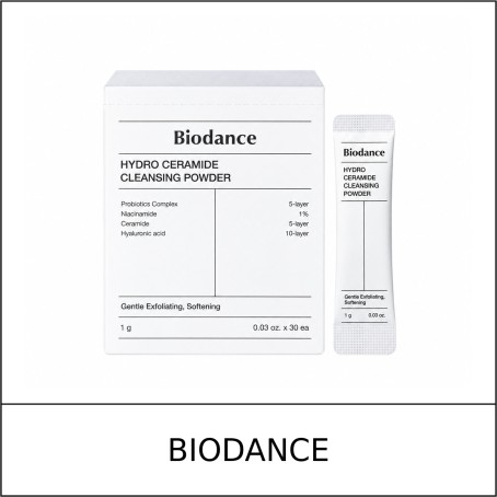 [BIODANCE] ★ Sale 5% ★ (oy) Hydro Ceramide Cleansing Powder (1gx30ea) 1 Pack / 88250(11) / 32,000 won()