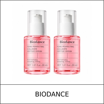 [BIODANCE] ★ Sale 5% ★ (oy) Pore Perfecting Collagen Peptide Serum Double Set (30mlx2ea) / 67550(6) / 64,000 won()