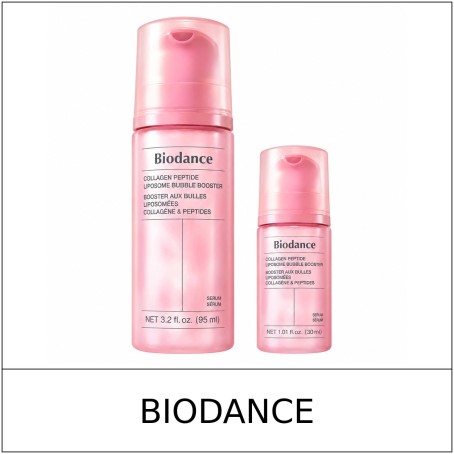 [BIODANCE] ★ Sale 5% ★ (oy) Collagen Peptide Liposome Bubble Booster 95ml Set (+30ml) / 25250(5) / 28,000 won()