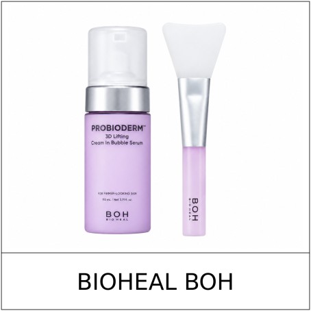 [BIOHEAL BOH] ★ Sale 5% ★ (oy) Probioderm 3D Lifting Cream in Bubble Serum 110ml + Silicone Brush / 25250(7) / 28,000 won()