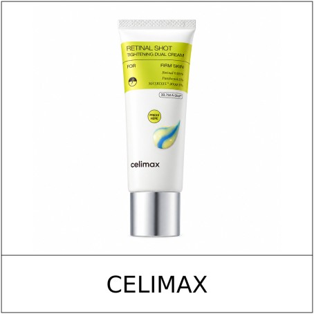 [CELIMAX] ★ Sale 5% ★ (oy) The Vita-A Retinal Shot Tightening Dual Cream 50ml / 33350(13) / 37,000 won()