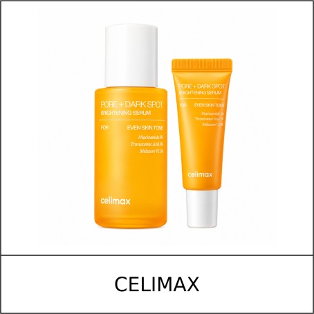 [CELIMAX] ★ Sale 5% ★ (oy) Pore + Dark Spot Brightening Serum Set (30ml+10ml) / 89150(8) / 22,000 won()