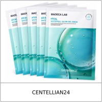 [CENTELLIAN24] ★ Sale 5% ★ (oy) Madeca Lab Hyal Waterfull Glow Gel Mask Set 22g x 5 Sheets / 7250(10) / 30,000 won()
