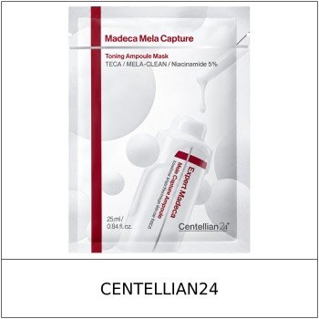 [CENTELLIAN24] ★ Sale 5% ★ (oy) Madeca Mela Capture Toning Ampoule Mask 1 Sheet / 5450(50) / 5,000 won()