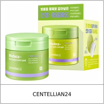 [CENTELLIAN24] ★ Sale 5% ★ (oy) Madeca Real Green Pore Pad 60 Pads / 25250(5) / 28,000 won()