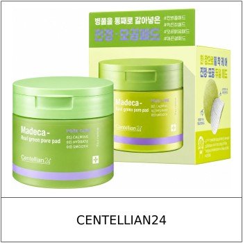 [CENTELLIAN24] ★ Sale 5% ★ (oy) Madeca Real Green Pore Pad 60 Pads / 25250(5) / 28,000 won()