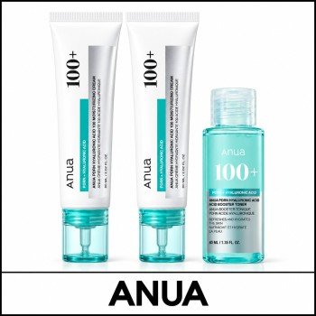 [ANUA] ★ Sale 5% ★ (oy) PDRN Hyaluronic Acid 100 Moisturizing Cream 60ml x 2 + Toner 40ml / 67550(3) / 64,000 won()