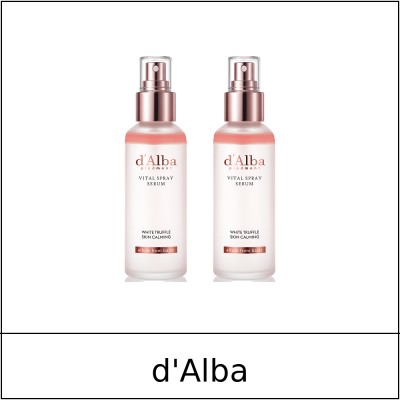 [d'Alba] ★ Sale 5% ★ (oy) White Truffle Vital Spray Serum Niacinamide 5% 100ml Double Pack / 59,800 won()