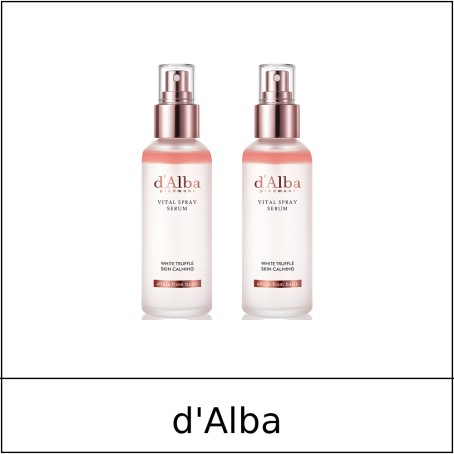 [d'Alba] ★ Sale 5% ★ (oy) White Truffle Vital Spray Serum Niacinamide 5% 100ml Double Pack / 59,800 won()