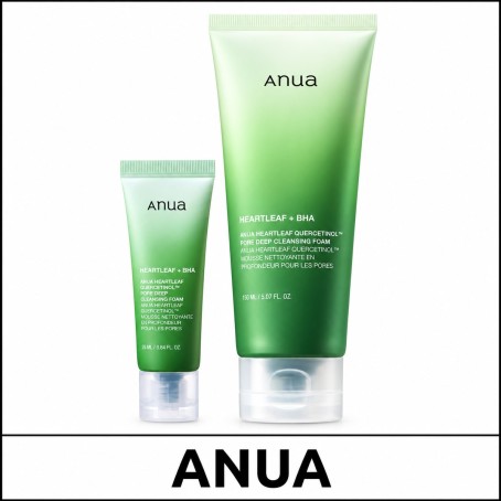 [ANUA] ★ Sale 5% ★ (oy) Heartleaf Quercetinol Pore Deep Cleansing Foam 150ml + 25ml / 62150(5) / 14,000 won()